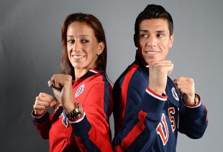 Diana y Steven lopez, dos de los tres hermano represantantes de U.S.A